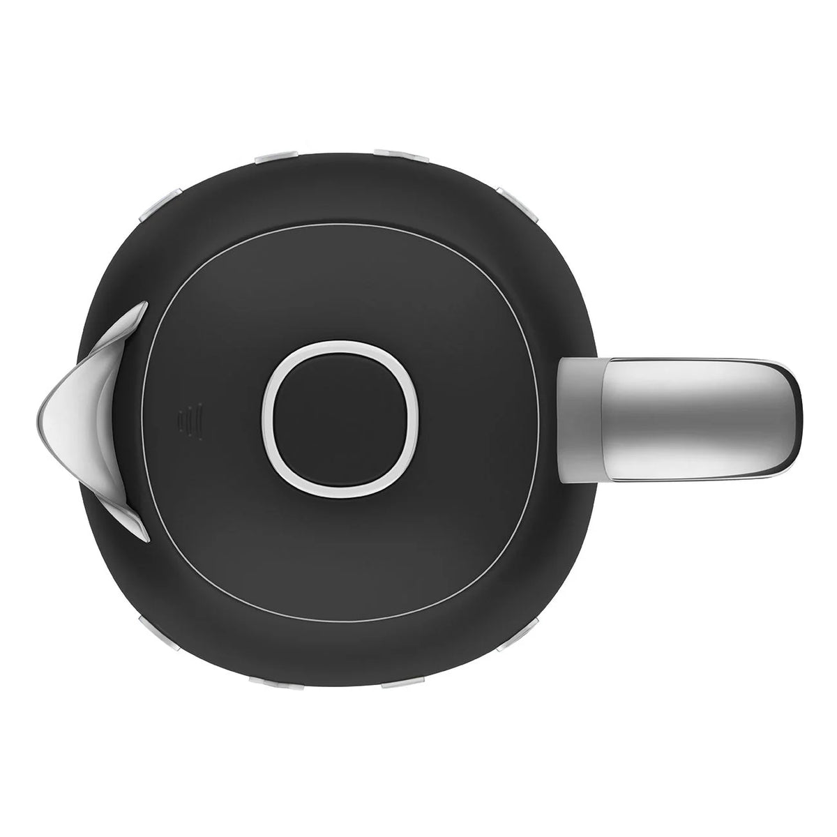 Electric Kettle Retro-style Black Matte